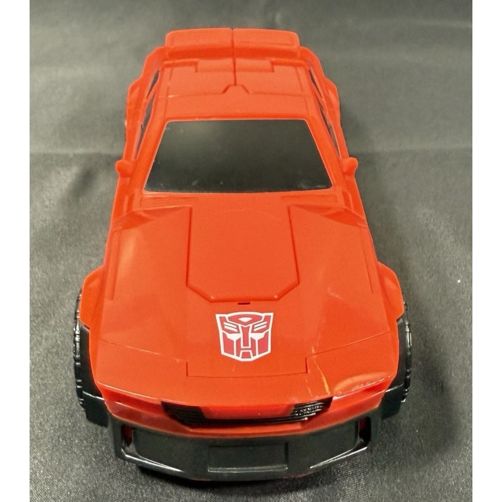 Transformers Autobot Sideswipe Action Figure Kids Red Sports Car Robot Toy